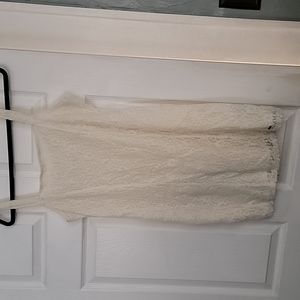 Off white lace dress